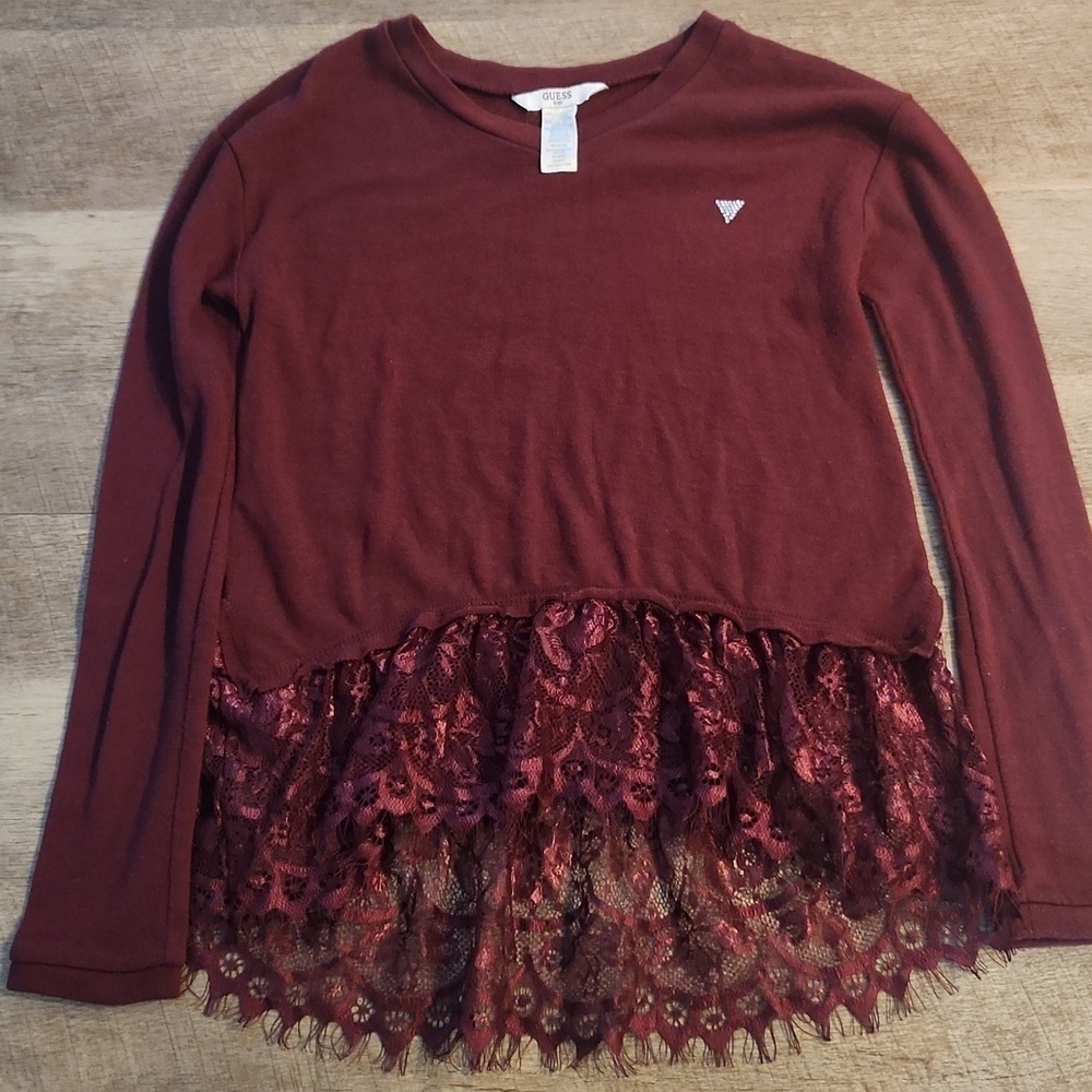 Guess Long Sleeve Sweater. Girls Size M